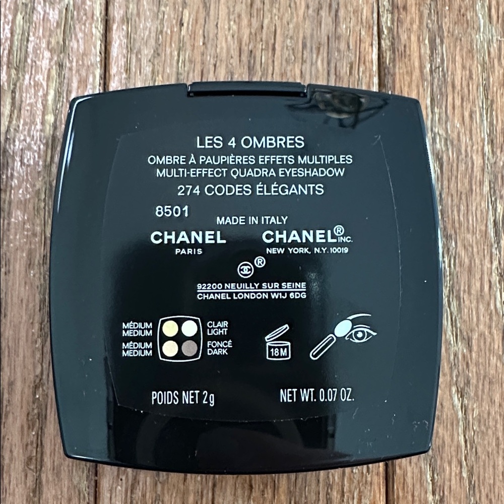 CHANEL Les 4 Ombres Quadra Eyeshadow - 274 - Picture 7 of 8